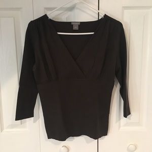 Ann Taylor brown sweater. Size: small
